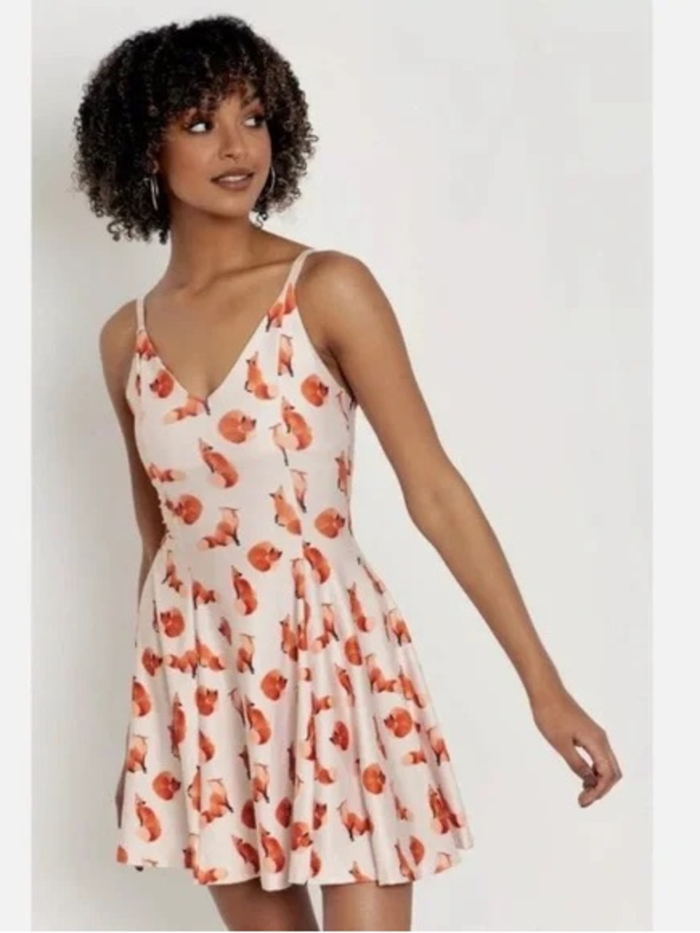 Blackmilk Ghost Foxes Strappy Dress XL NWT